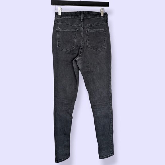 2 Pairs of Old Navy Black Rockstar Super Skinny Jeans (size 4) - Picture 9 of 14
